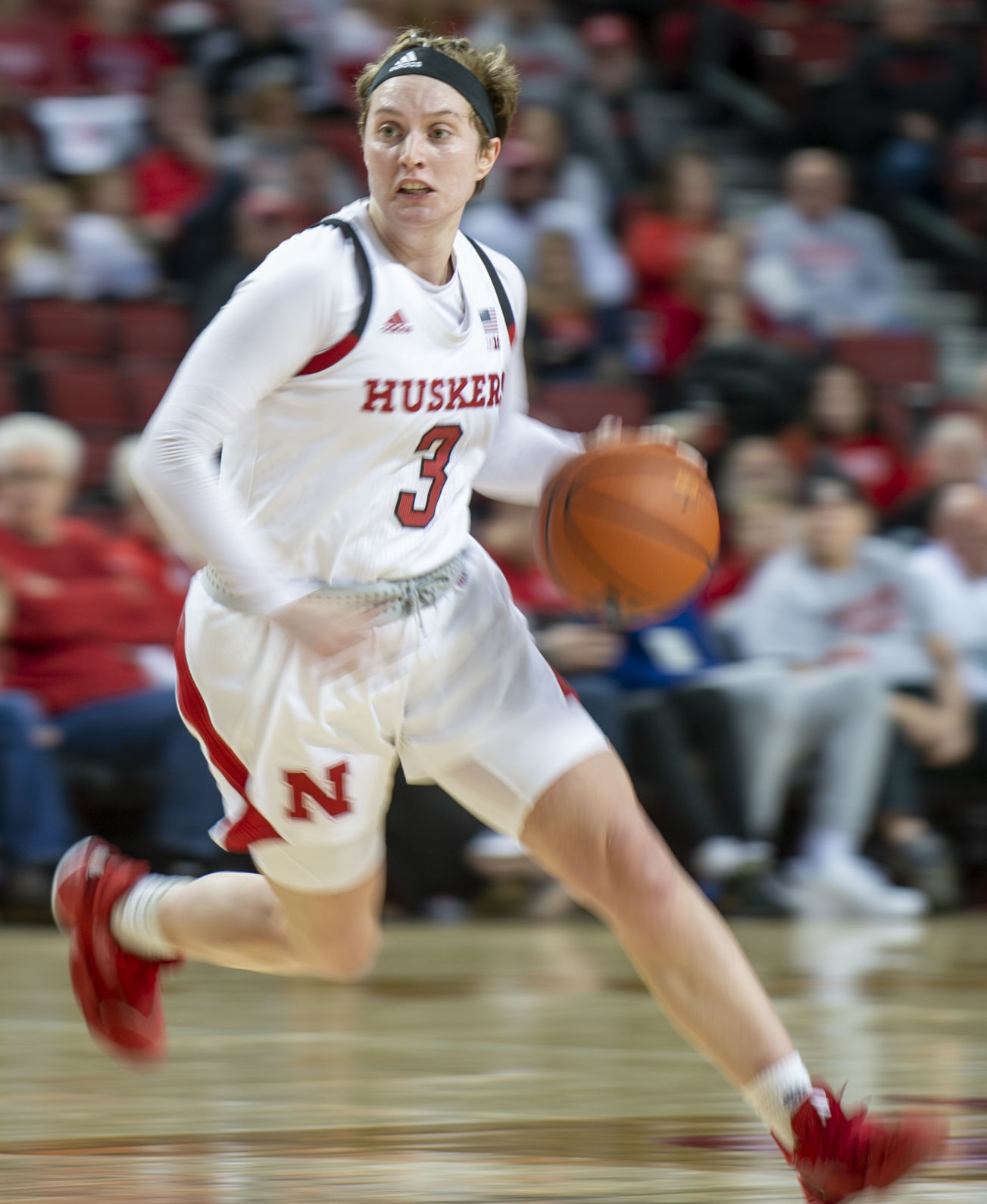 Nebraska vs. Michigan women's basketball, 1.19